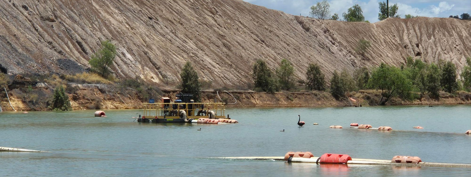 image of A Custom-Engineered Floating Walkway and Tethering System