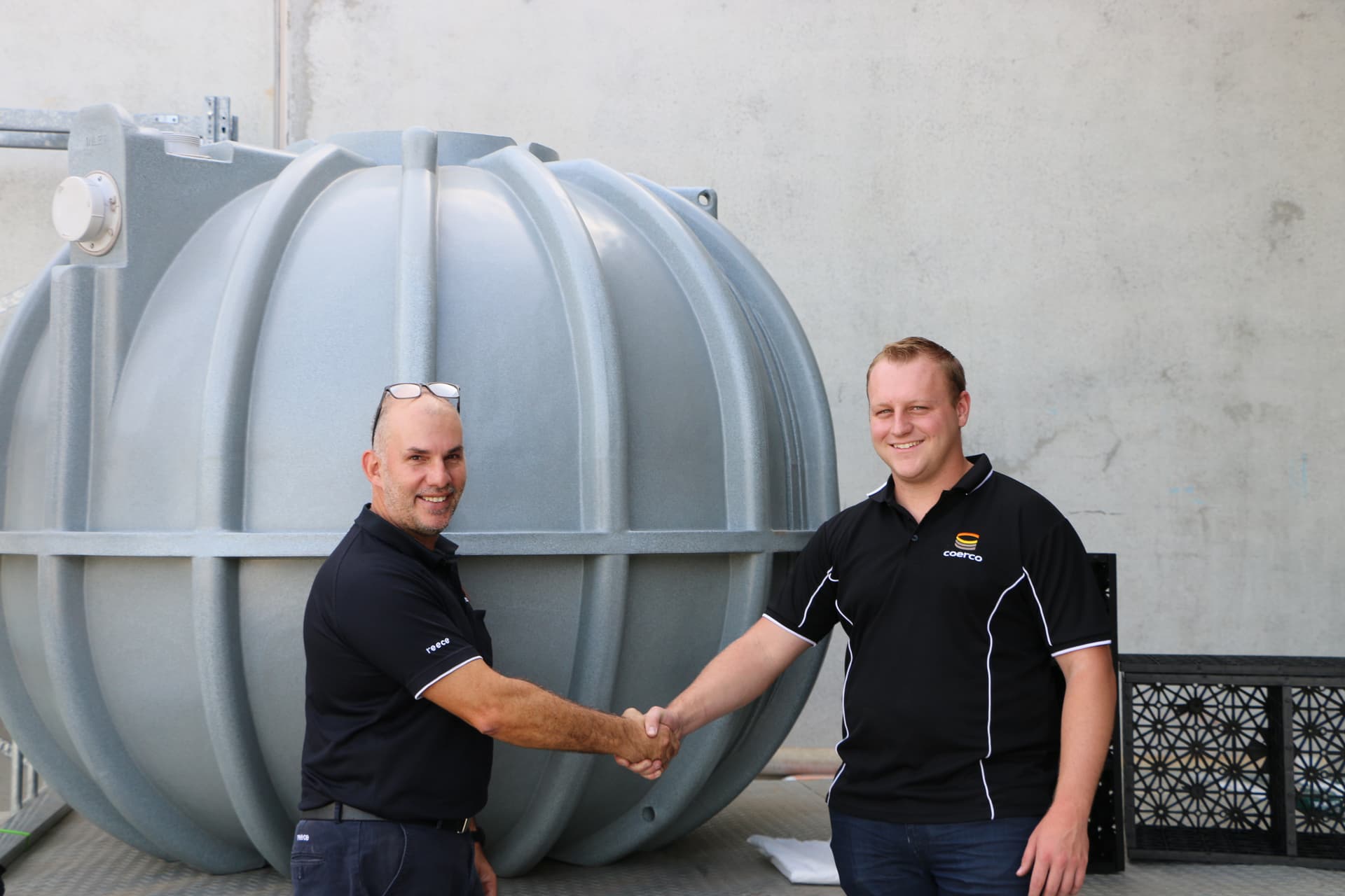 Agricultural field at sunset