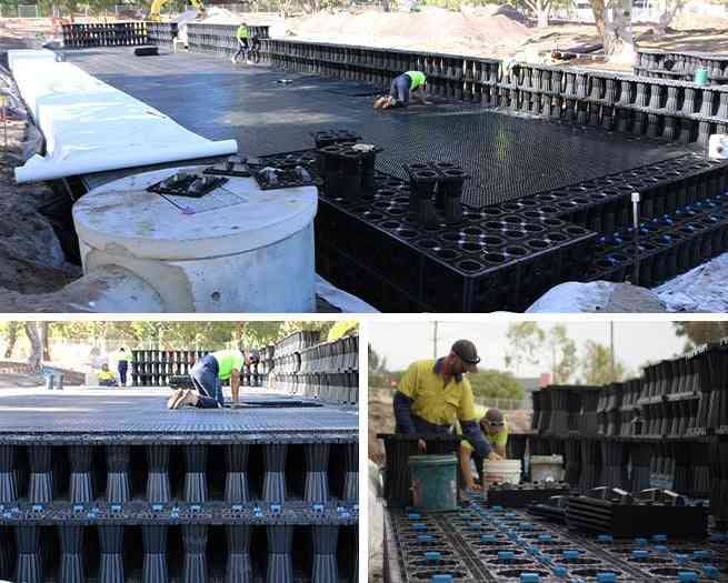 image of Flo-Vault System Delivers Seamless, Durable Stormwater Integration
