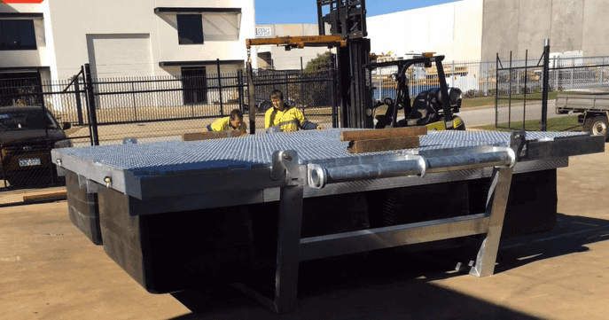 Agricultural field at sunset