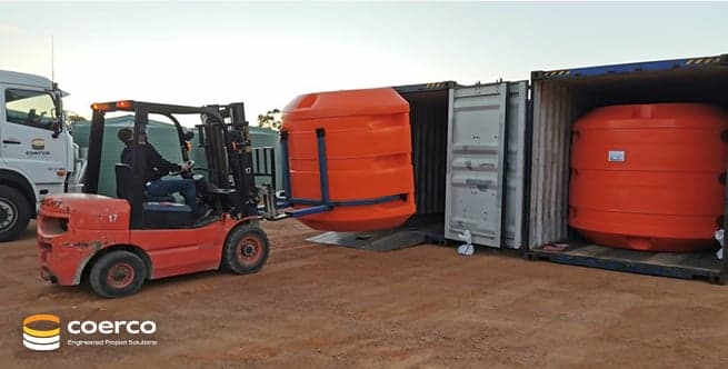 Agricultural field at sunset