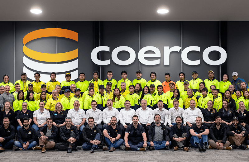 Agricultural field at sunset