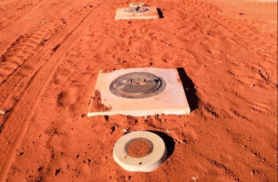 Coerco septic tank cover