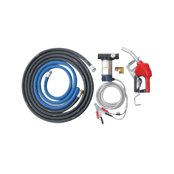 12 Volt Pump Kit With Auto Shut-Off Nozzle - 45Lpm