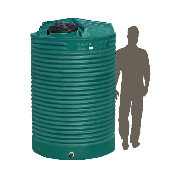 2500 Litre Corrugated Industrial  Tank