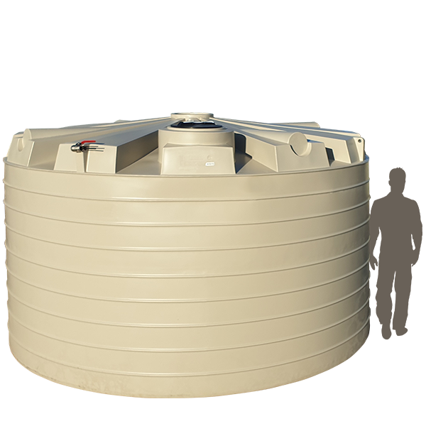 25000 Litre Flat Walled Industrial Tank