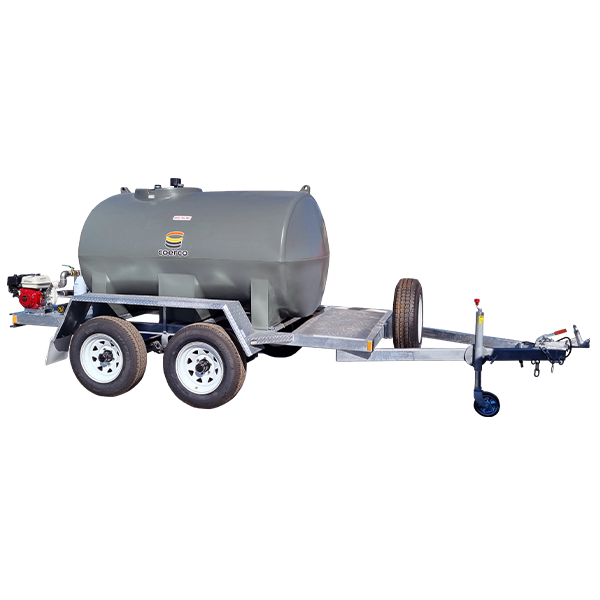 3000 Litre Industrial Tandem Axle Diesel Trailer Unit