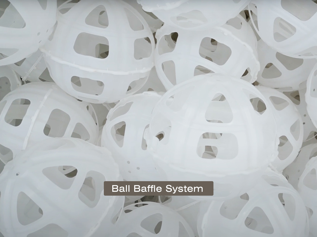 Ball-Baffle-System
