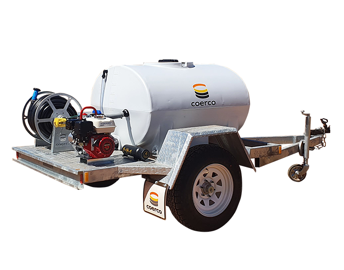 800 Litre Single Axle Firefighter Trailer Unit