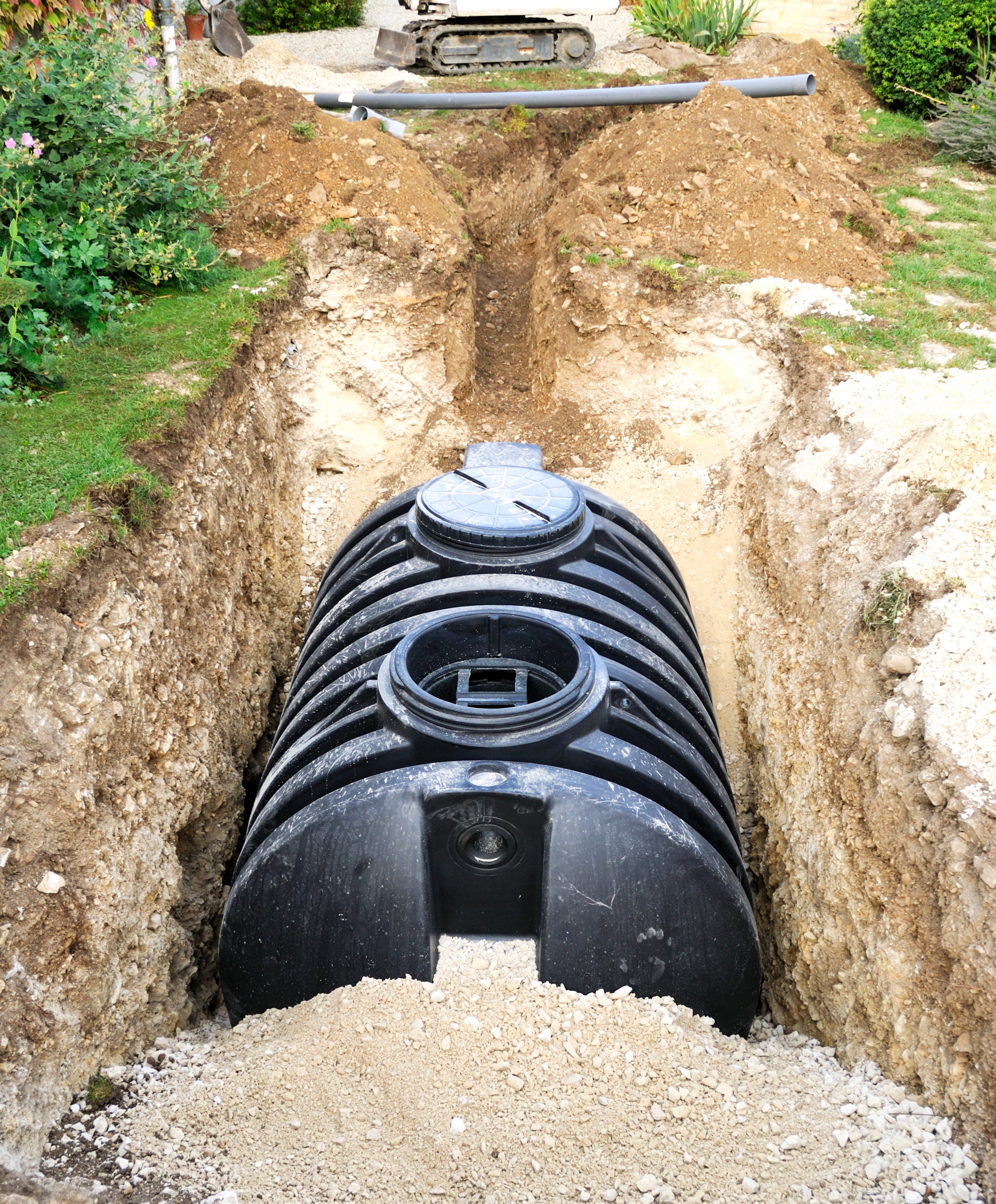 underground poly water tank